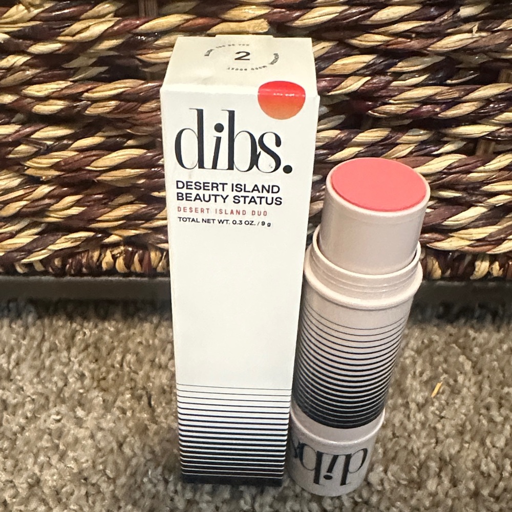 Dibs Desert Island Beauty Status Double Sided Blush & Contour/Bronzer- #2.